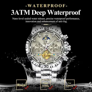 Poedagar Wrist Watch Chronograph