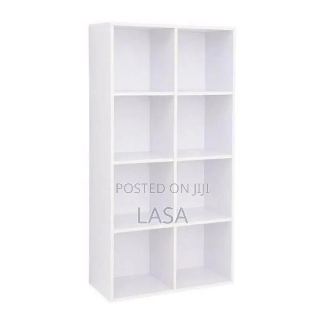 LASA 8-Shelf Cube Bookcase