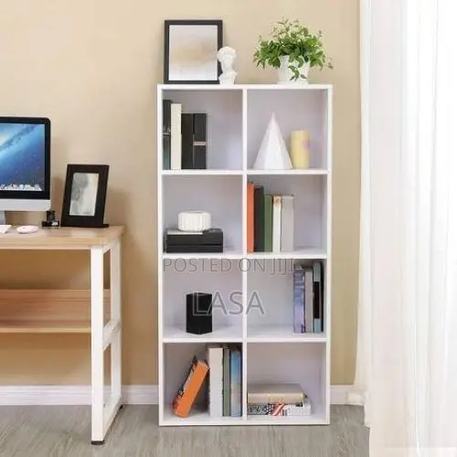LASA 8-Shelf Cube Bookcase