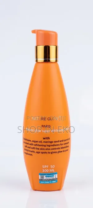 Nature Glow Paris Natural Glow Super Whitening Lotion - SPF 50 - 300ml