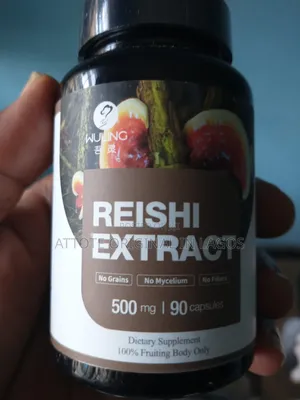 Organic Reishi Extract Mushroom Supplement. Immune Health 500mg 90 Cap