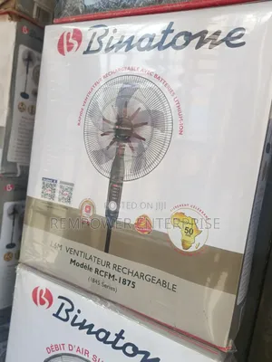 The Binatone Rechargeable Fan Without Remote