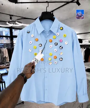 Embellished Button-Down Shirt