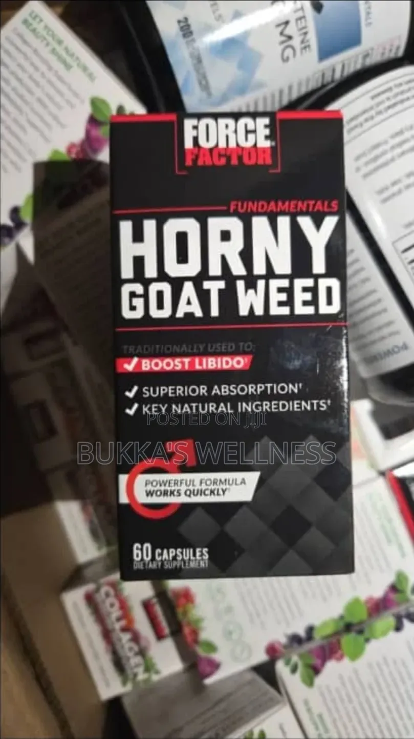 Force Factor Horny Goat Weed – 60 Capsules