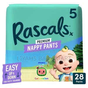 Rascals Premium Nappy Pants - Cocomelon Size 5 28 Pack