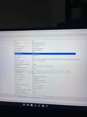 Laptop Dell Precision 5520 16GB Intel Core i7 SSD 256GB
