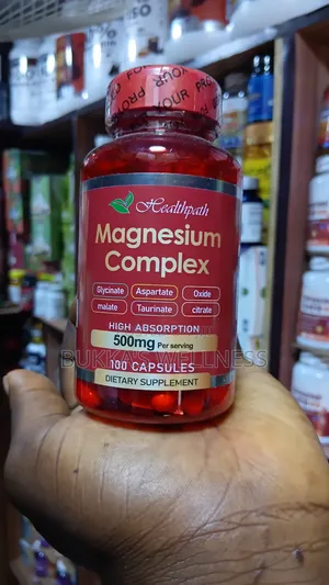 Health Path Magnesium Complex, 500mg_100caps