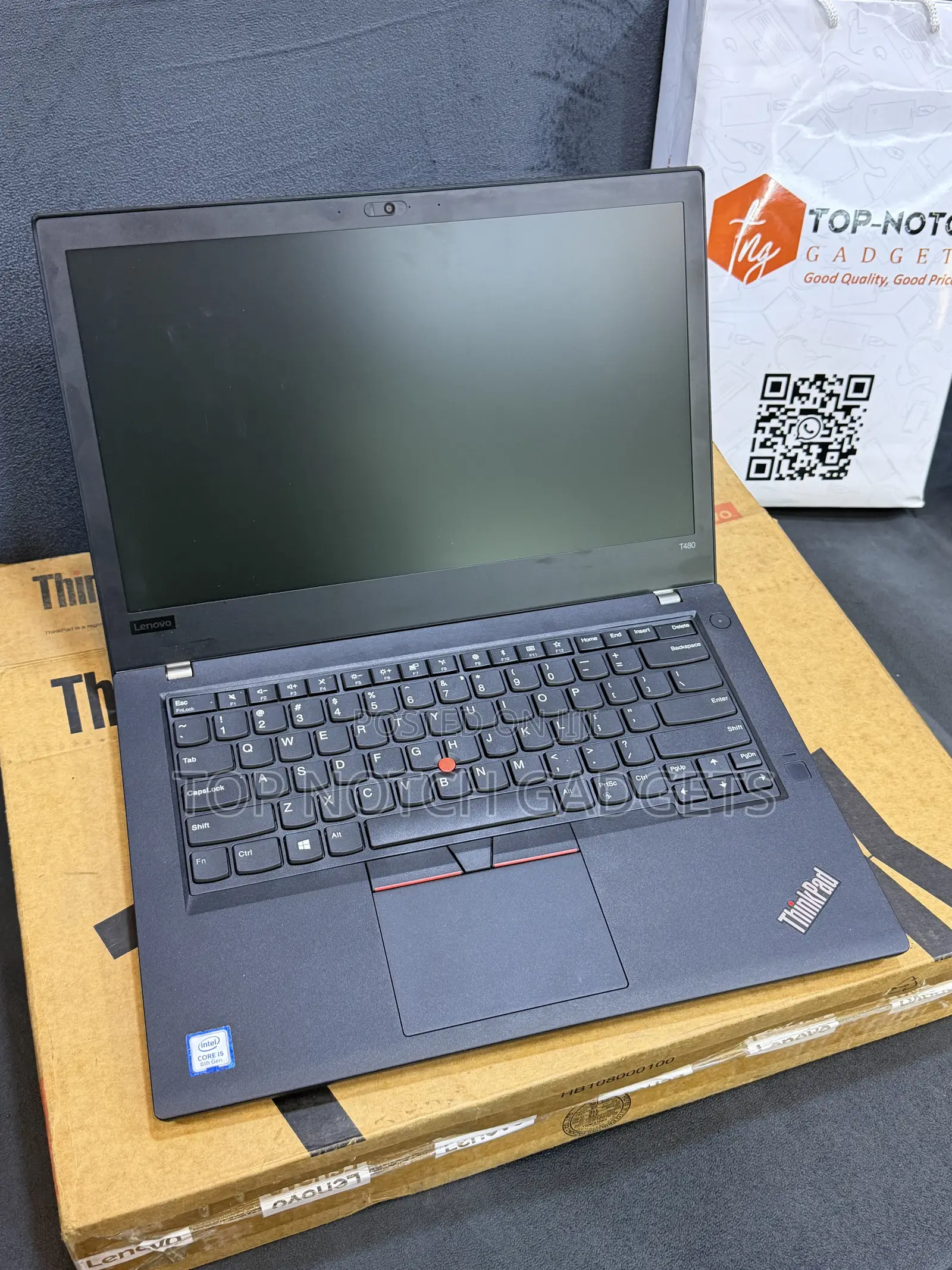Laptop Lenovo ThinkPad T480 8GB Intel Core i5 SSD 256GB