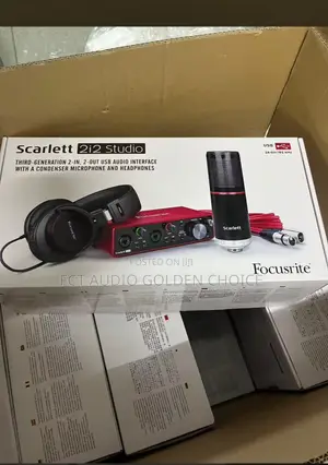 Focusrite Scarlett 2i2 Studio — 3rd Generation