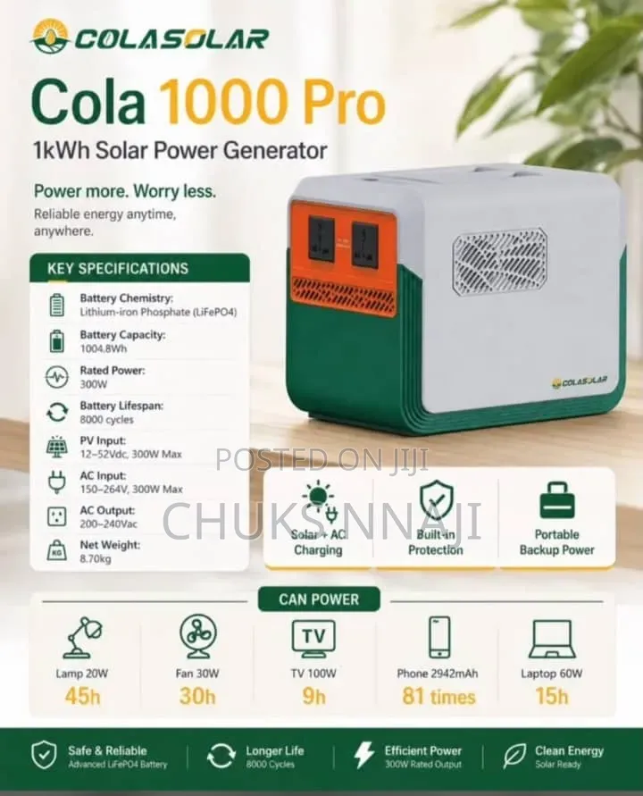 Cola Solar 1000pro