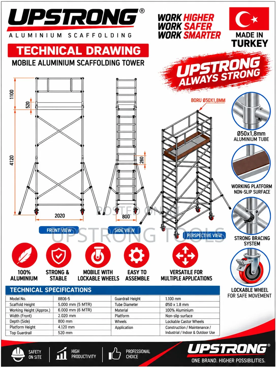 Aluminium Mobile Scaffold