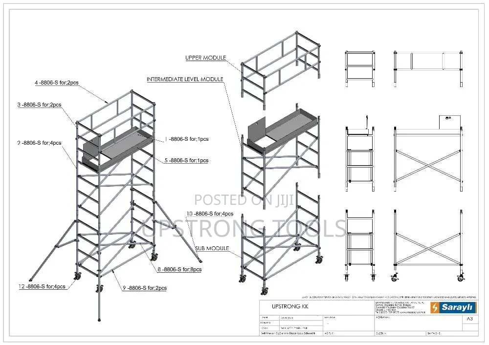Aluminium Mobile Scaffold
