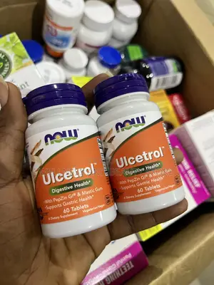 NOW Ulcetrol 60 Tablets | Digestive Gastric Health Support