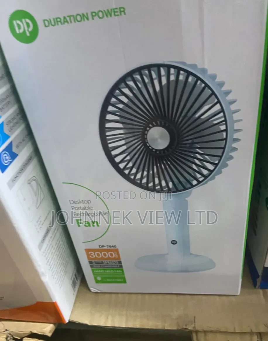 Rechargeable Fan