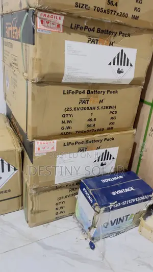 5.13kwh 25.2v 200ah Lithium Ion Battery 24volts System Very Strong