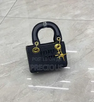 Mini Top Handle Handbag With Star Charm -3 Colours