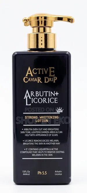 Active Caviar Drip Arbutin + Licorice Strong Whitening Lotion - 444ml