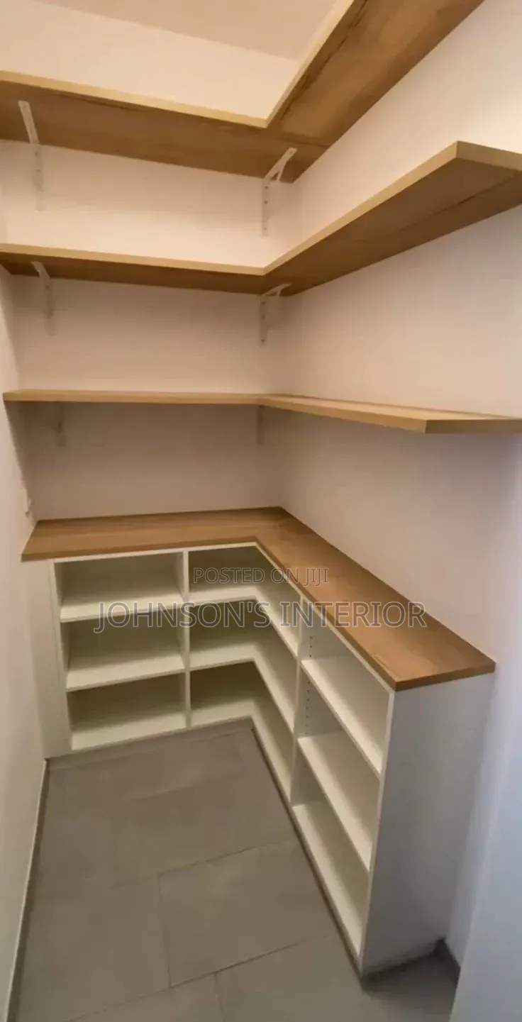 Kitchen and Store Shelves