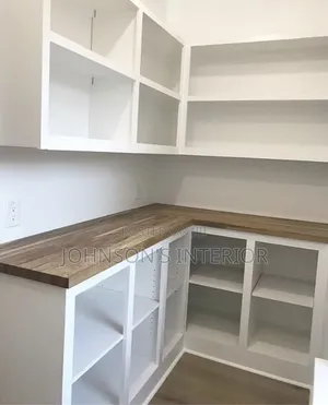 Kitchen and Store Shelves