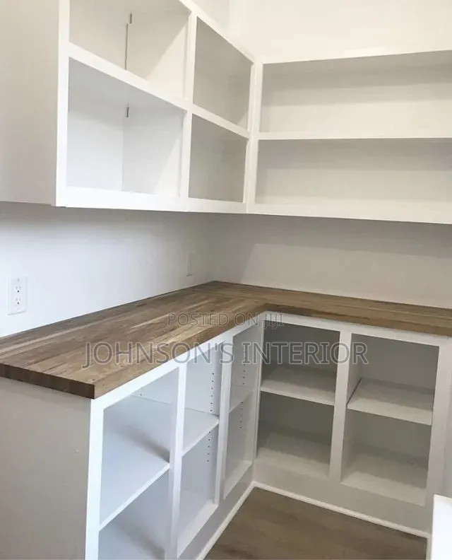 Kitchen and Store Shelves