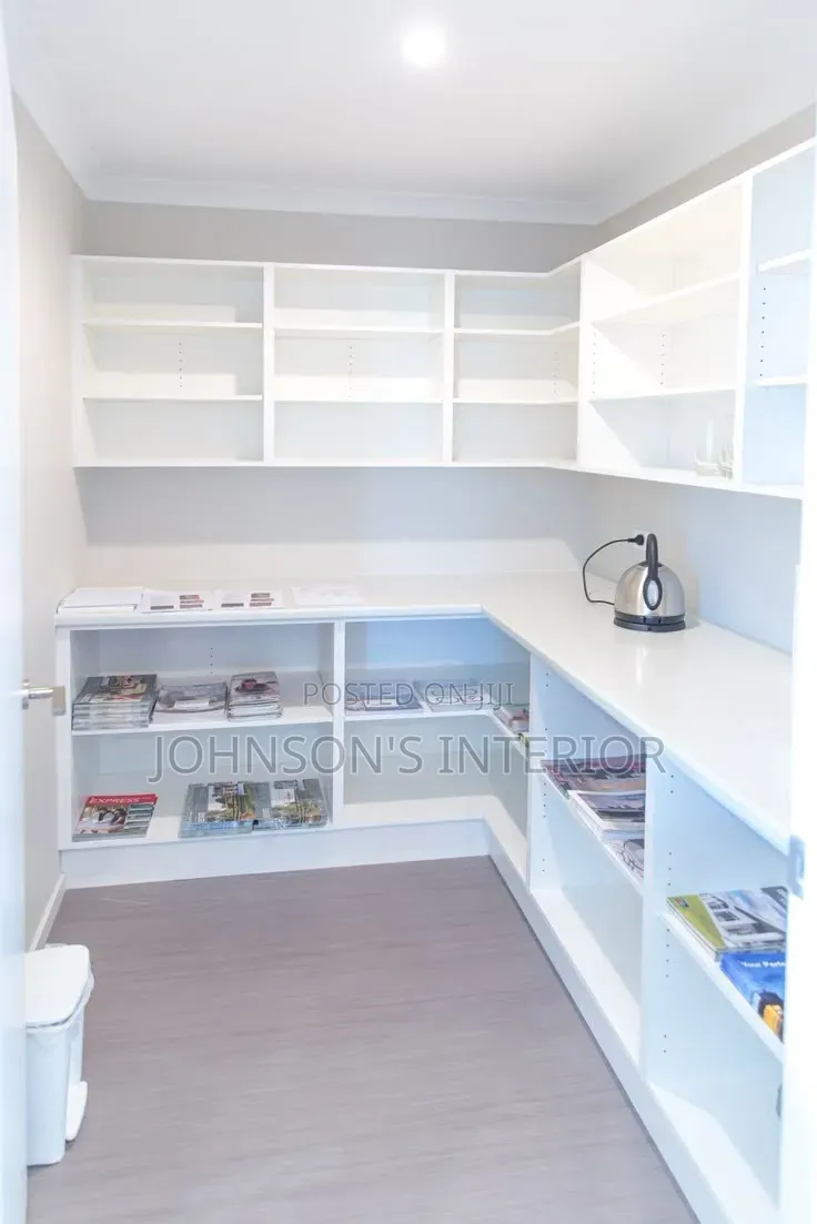 Kitchen and Store Shelves