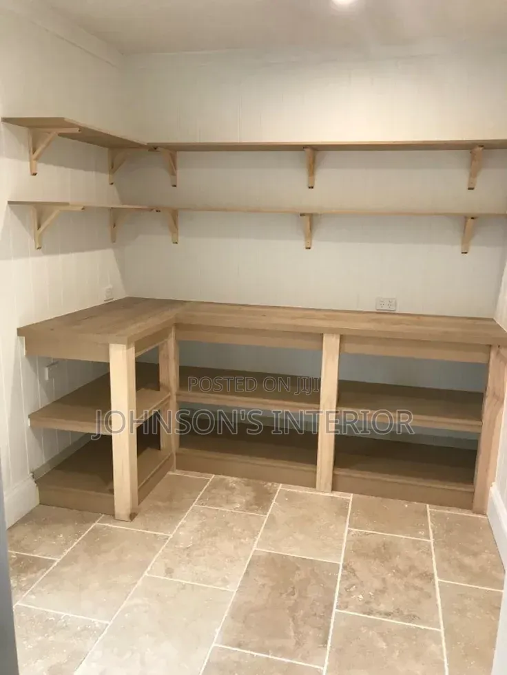 Kitchen and Store Shelves