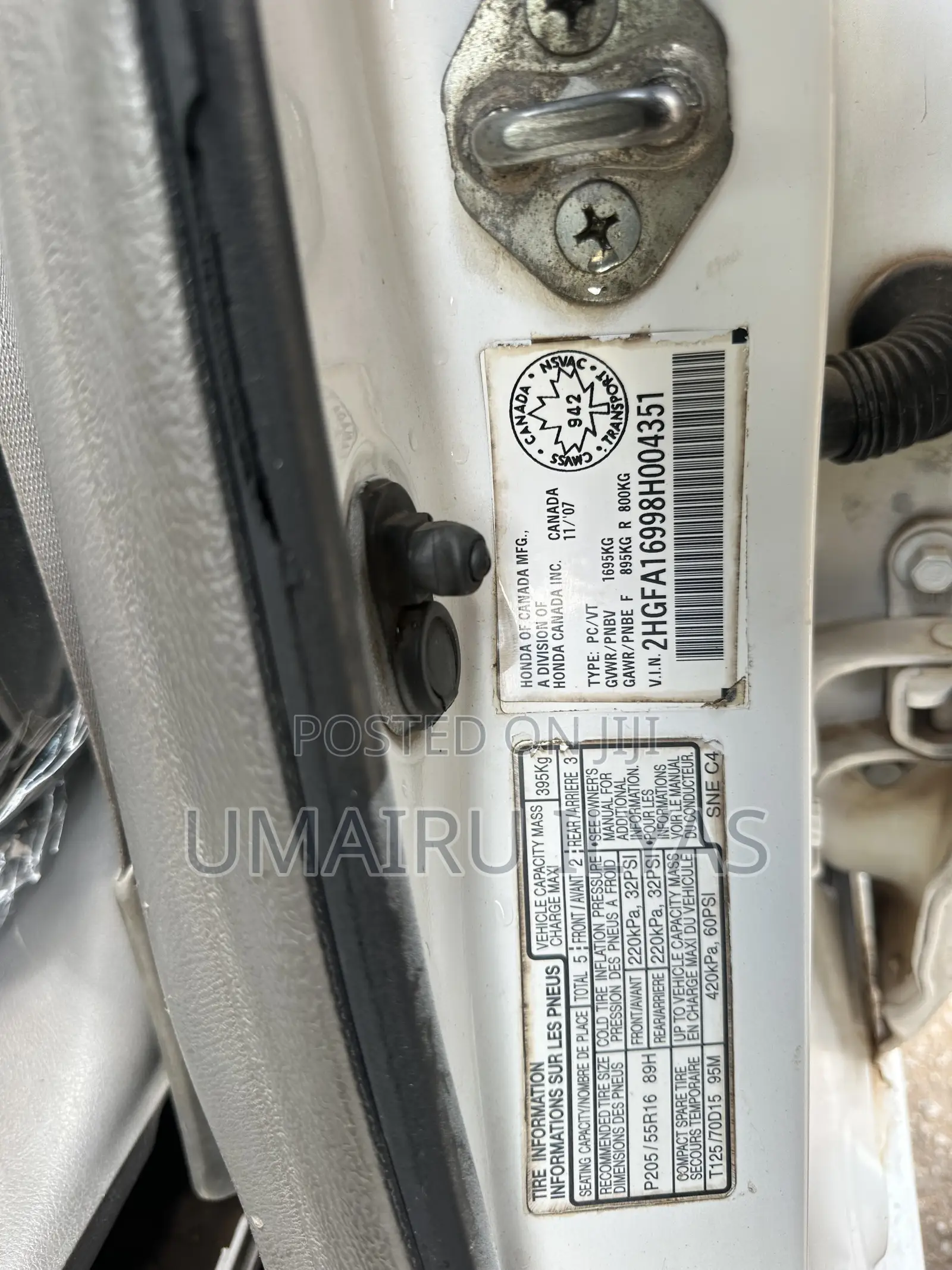 Honda Civic 2008 White