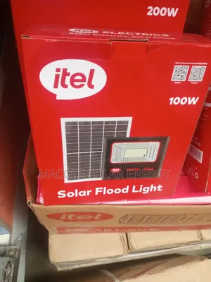 100w Litthium Battery Solar Flood Light