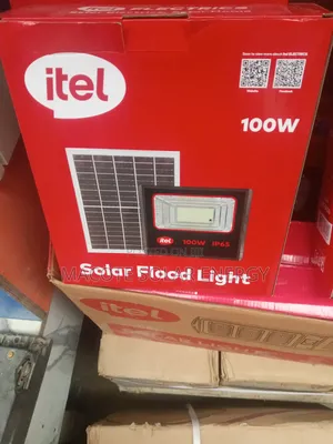 100w Litthium Battery Solar Flood Light