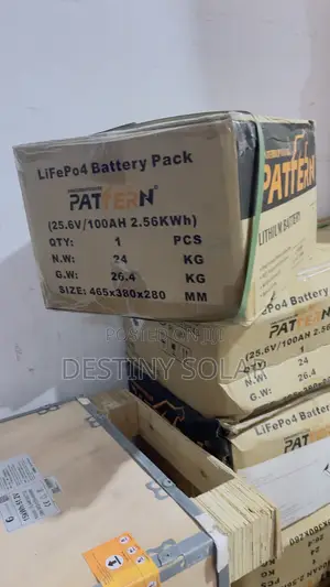 2.56kwh 25.6v 100ah Lithium Ion Battery Pattern