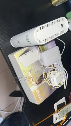 Neatly Used MTN 5G Broadband Router + Box + Charger - Super Fast