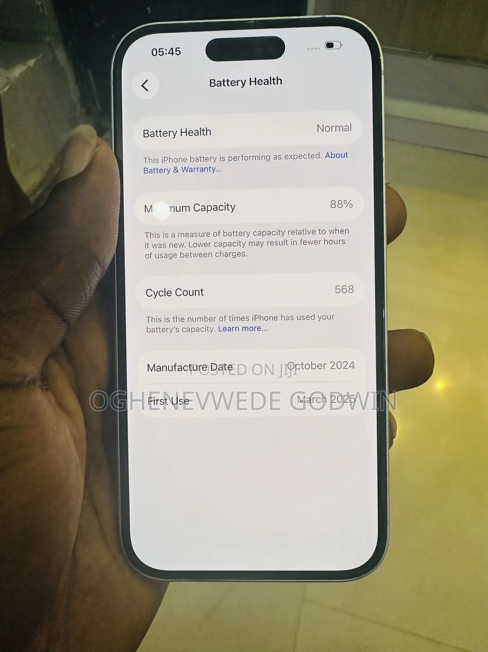 New Apple iPhone 16 128 GB White