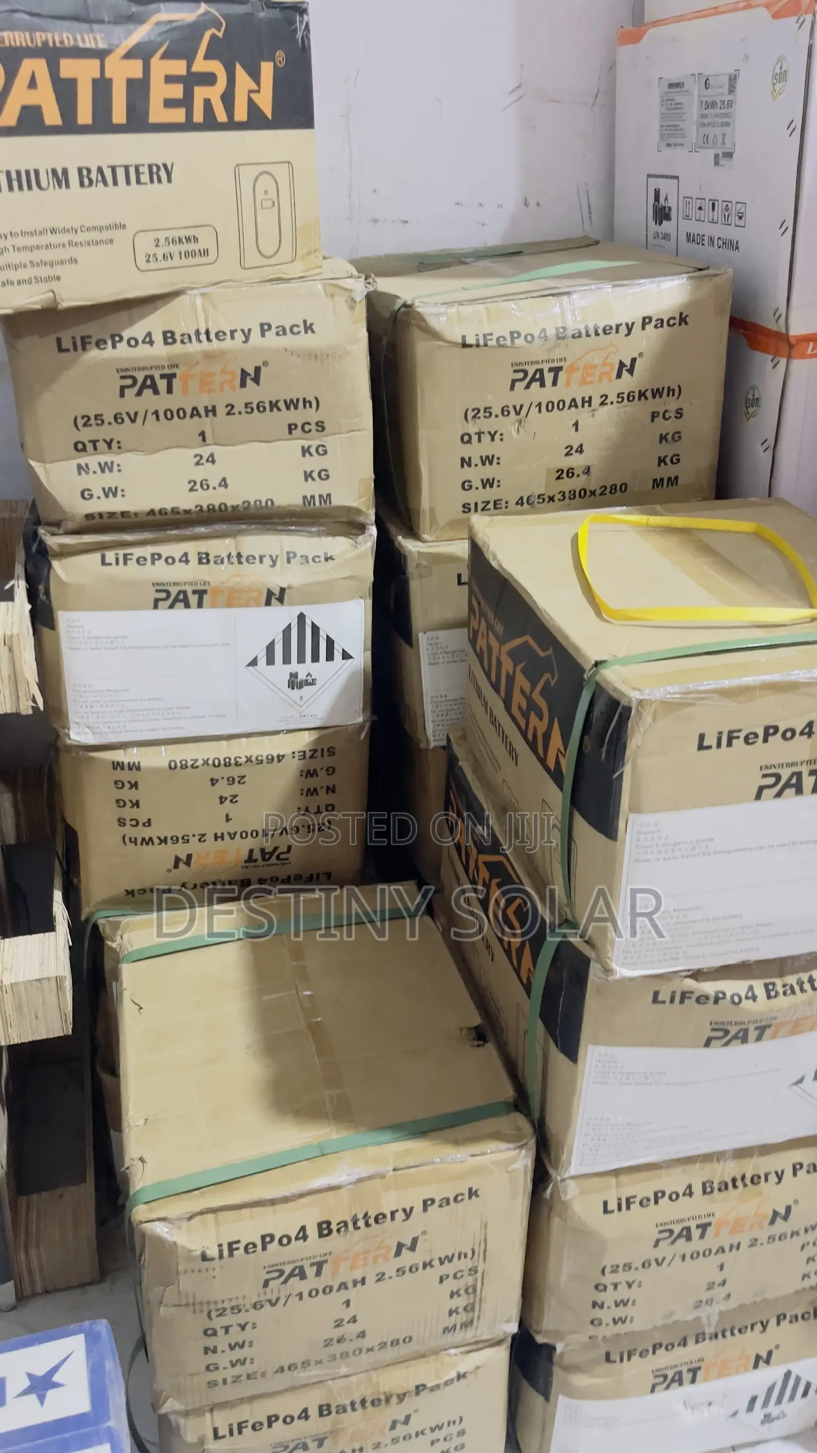 2.56kwh 25.6v Lithium Ion Battery Pattern Very Strong Battery