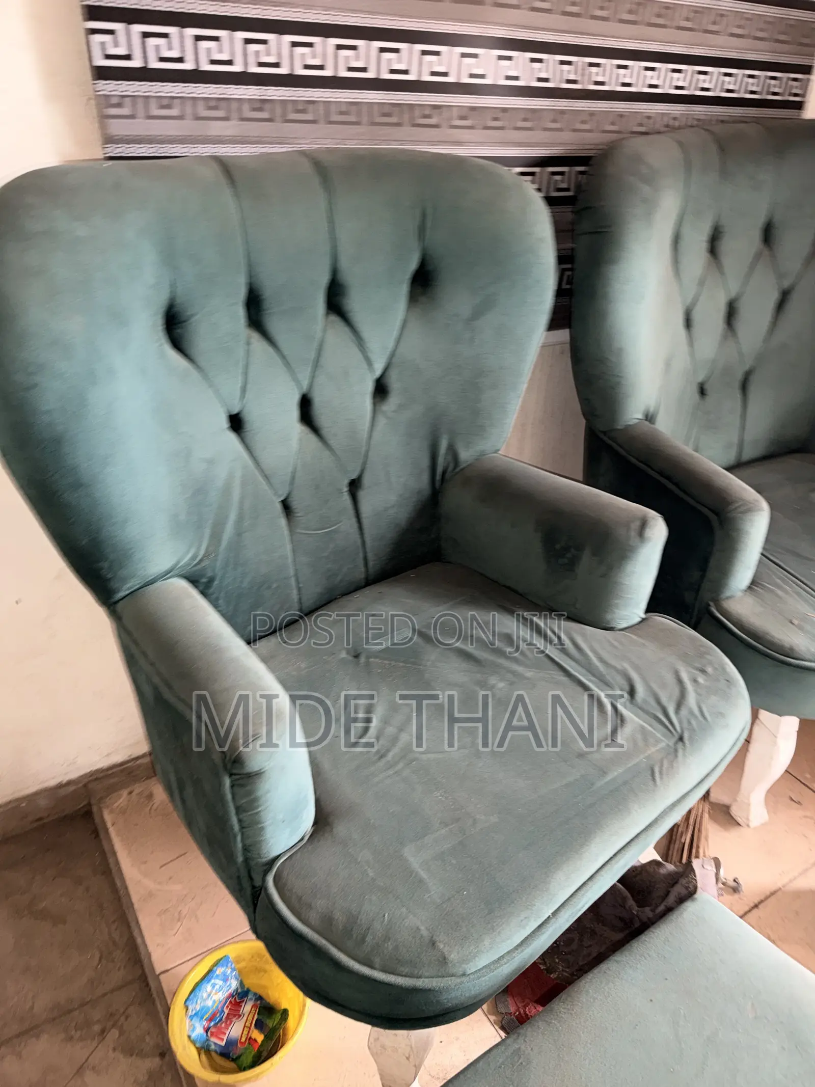 Green Accent Chair