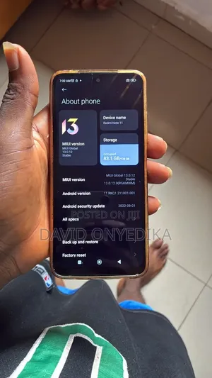 Mobile Phone 128 GB Blue