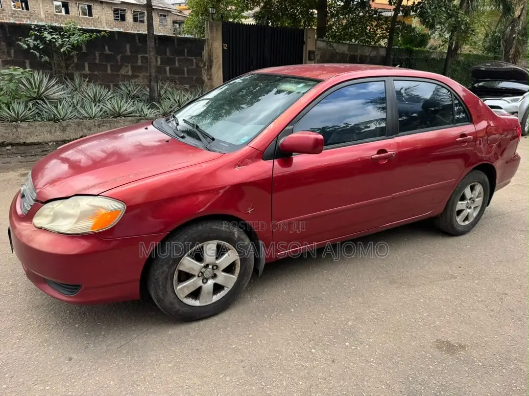 Toyota Corolla 1.4 D Automatic 2004 Red