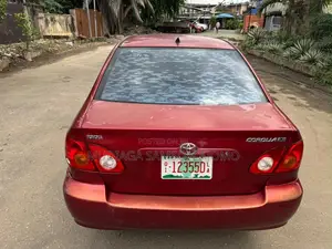 Toyota Corolla 1.4 D Automatic 2004 Red