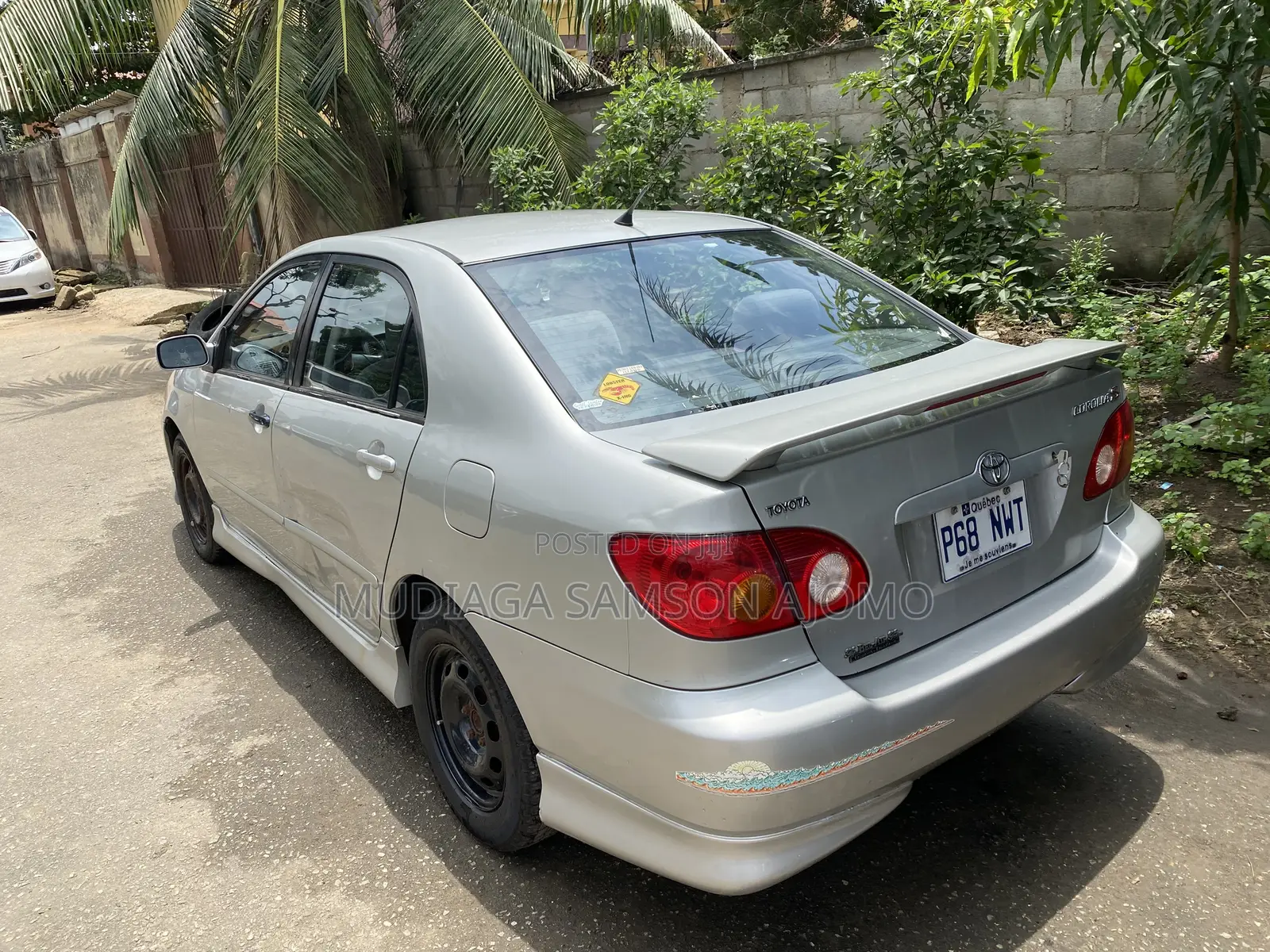 Toyota Corolla 1.4 D Automatic 2004 Red