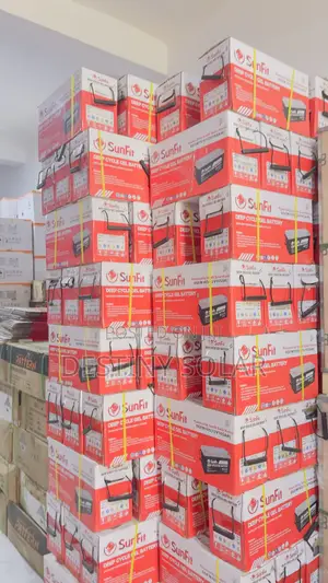 165ah 12volts Dry Cells Sunfit Battery Is Available