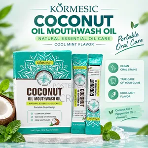 KORMESIC Coconut Oil Mouthwash Oil  10pcs/Pack