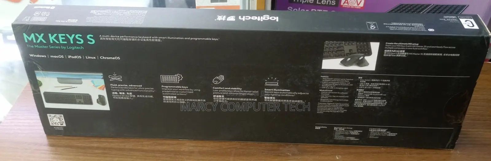 LOGITECH MX KEYS S Advanced Wireless Illuminated Keyboard
