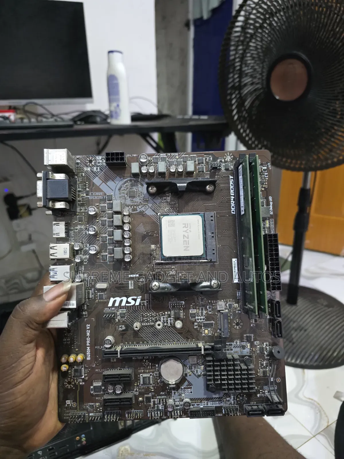 Ryzen 5 Cpu and Motherboard Combo Plus Ram