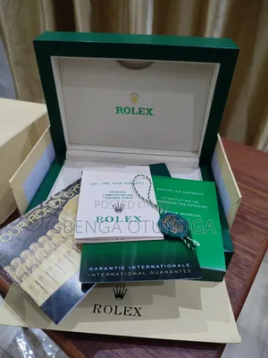 Original Rolex Oyster Watch Box With Complete Booklets