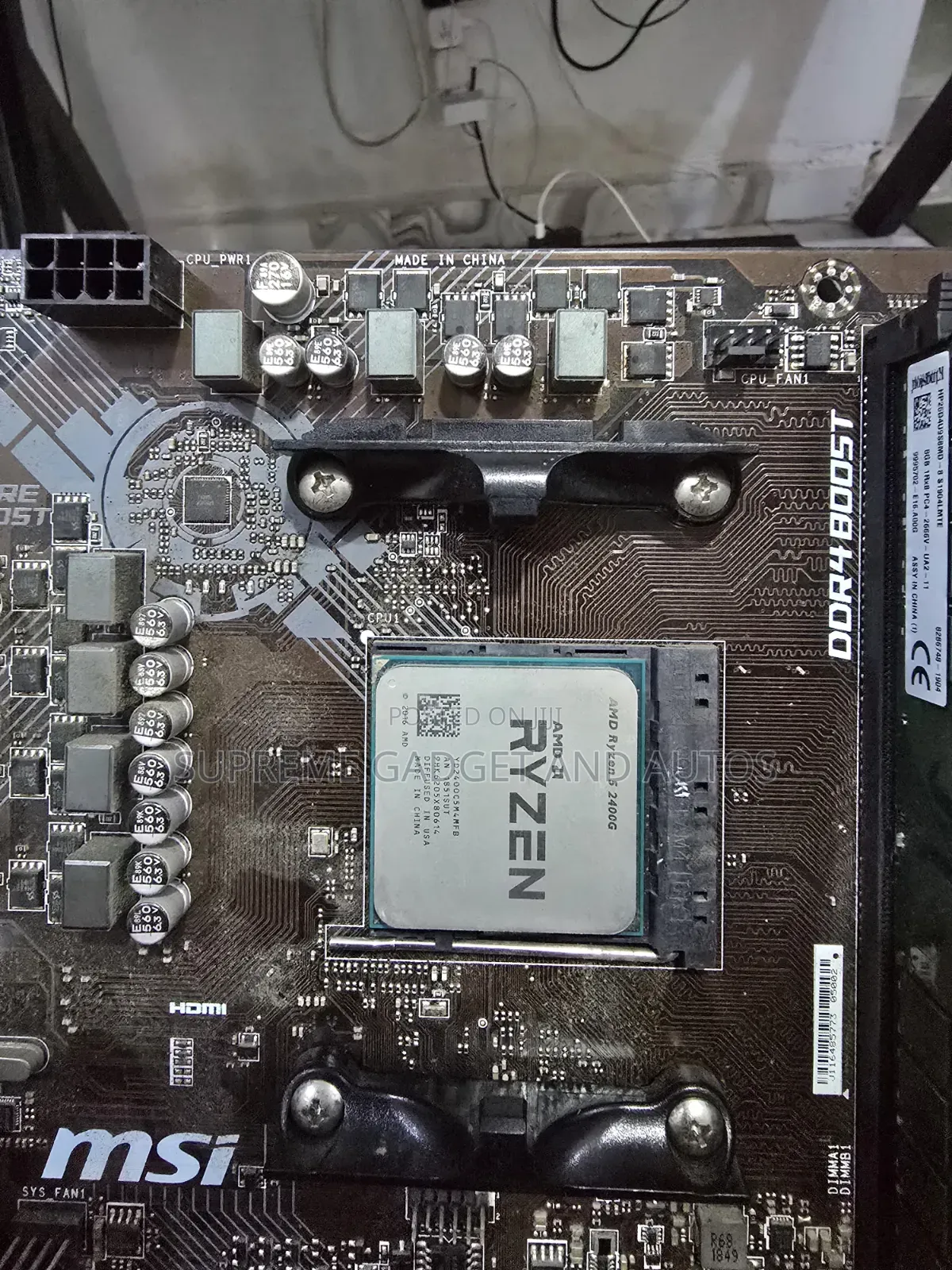 Ryzen 5 Cpu and Motherboard Combo Plus Ram