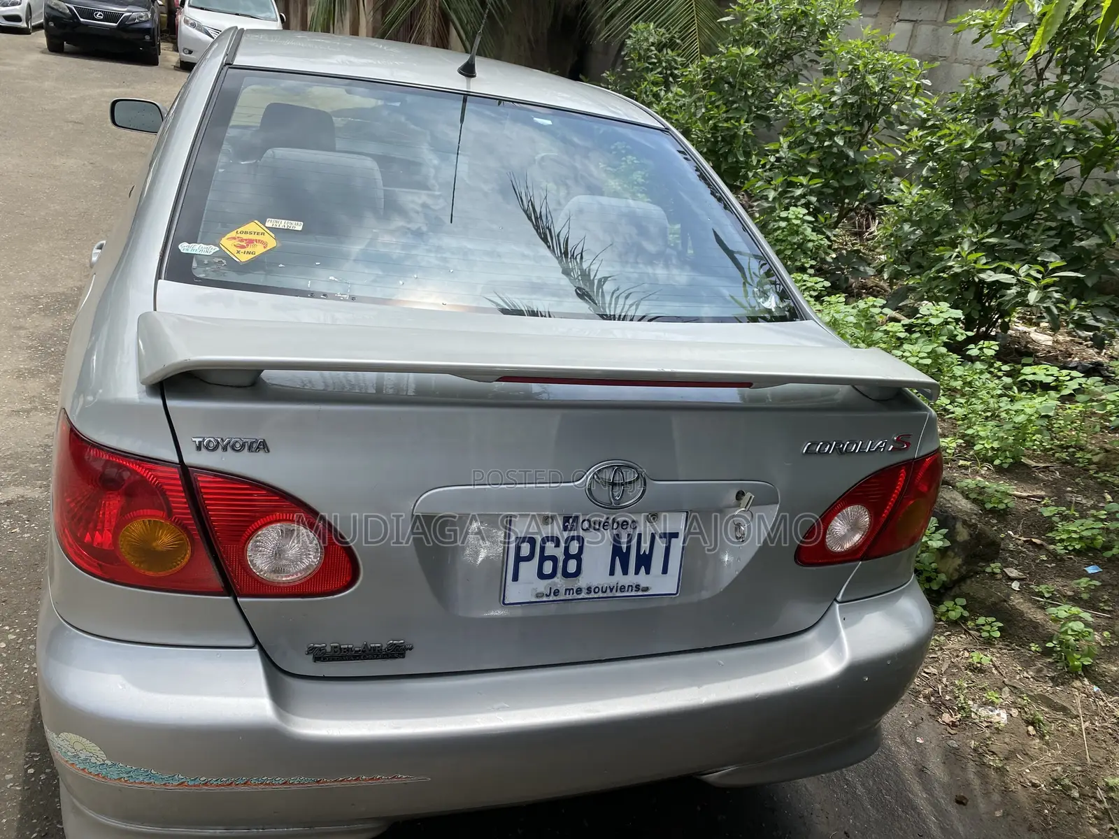 Toyota Corolla 1.4 D Automatic 2004 Red