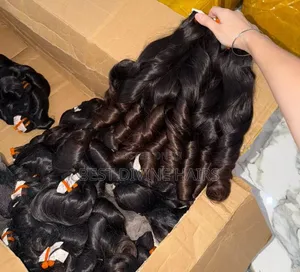 SDD Bouncy Brown Tip , Human Hair (tin)