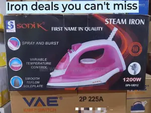 Sonik Steam Pressing Iron