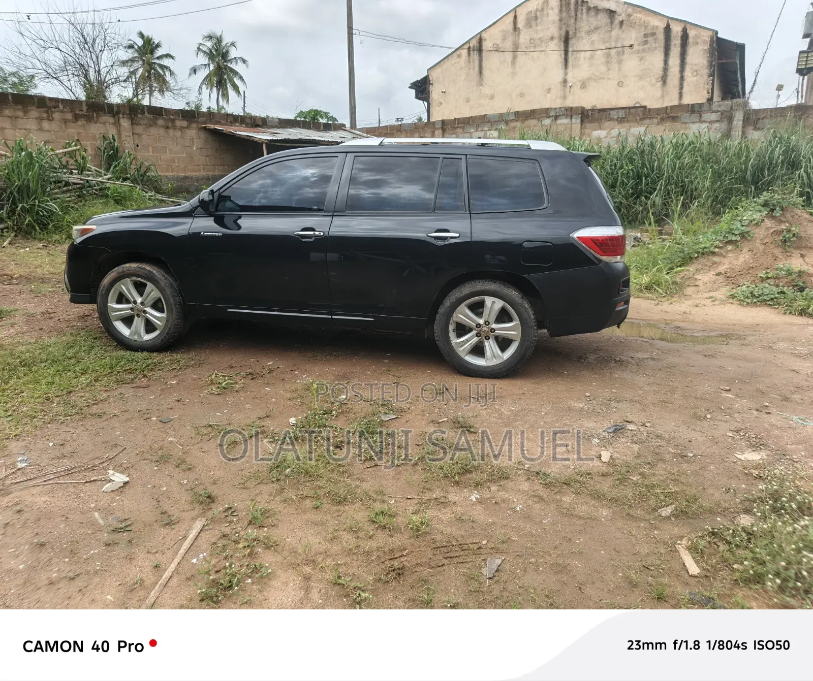 Toyota Highlander 2010 Black