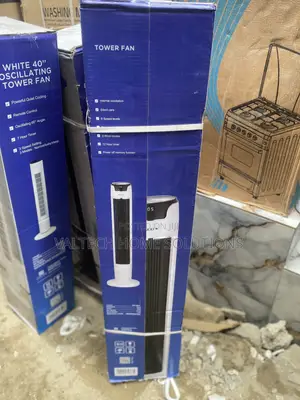 Maxi Tower Fan With Remote Control – Powerful Cooling