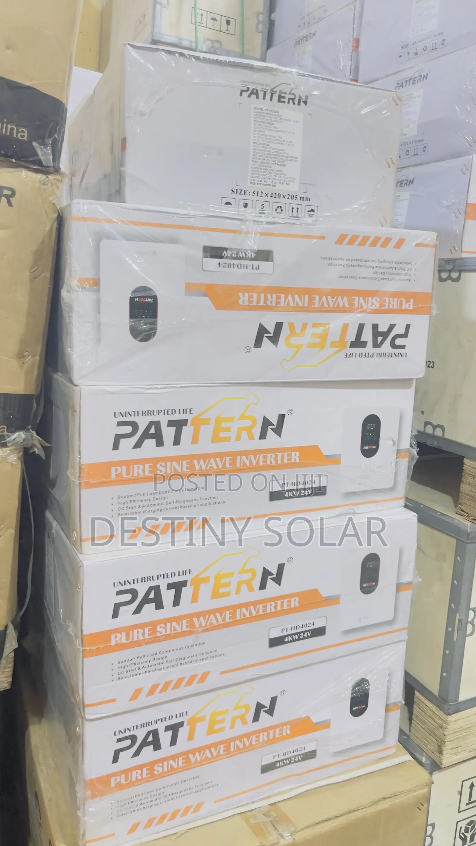 4kva Hybrid Pattern Solar Inverter 24volts System